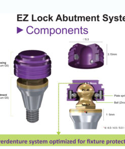 EZ LOCK ABUTMENT SỰ LỰA CHỌN HOÀN HẢO CHO PHỤC HÌNH TRÊN IMPLANT